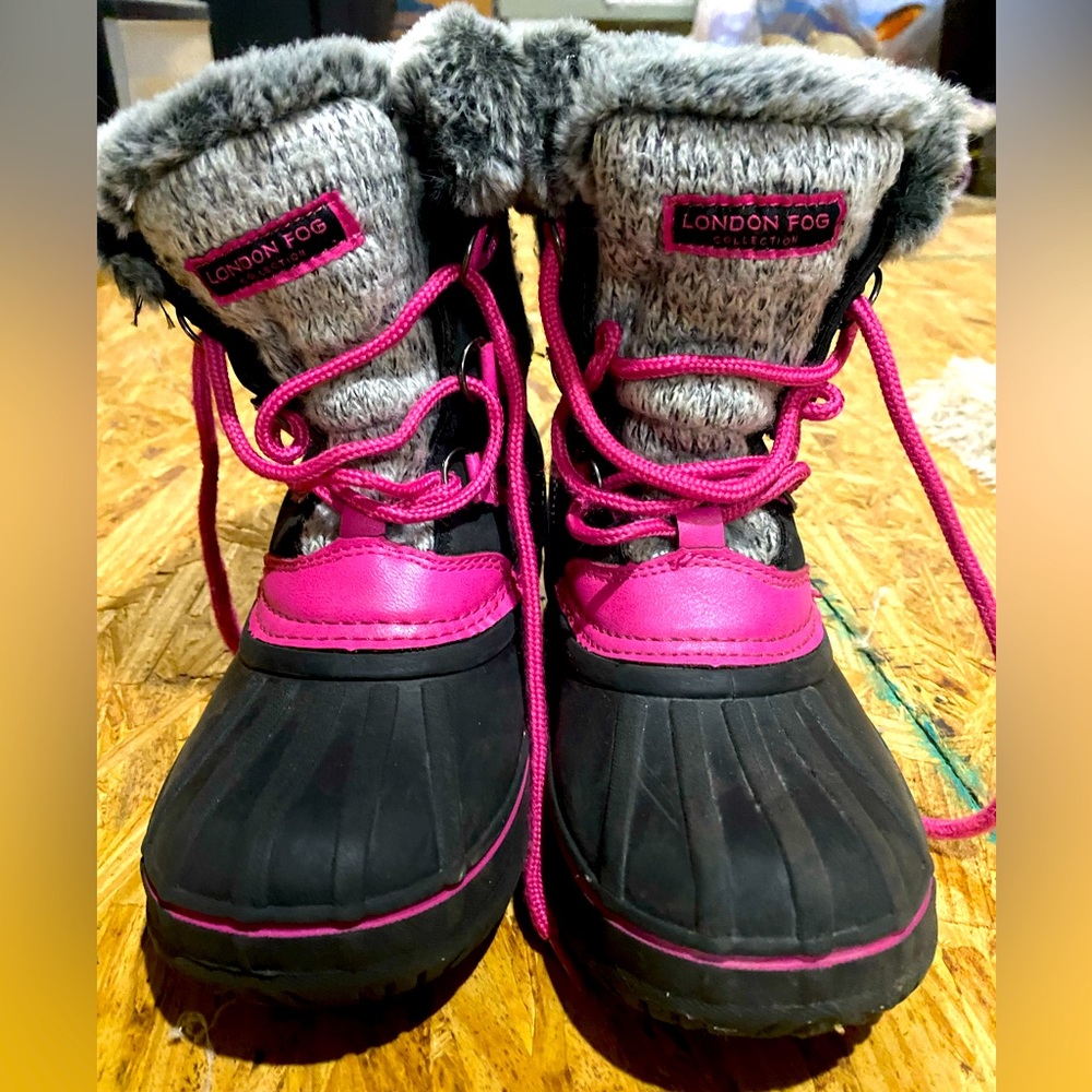 Girls London fog snow/rain boots